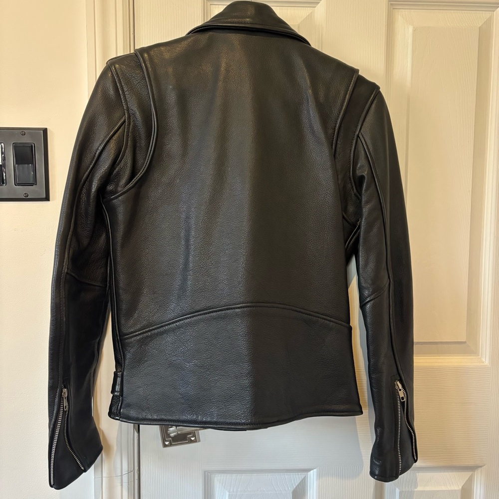 Understated Leather ‘Easy Rider’ Jacket - Picture 3 of 9